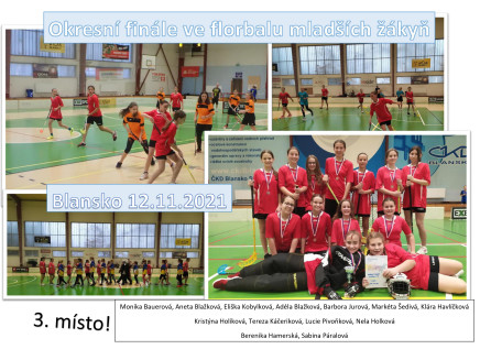 Mladší žákyně 2021 - 2022